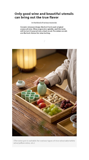 Title 8, Creative Ceramic Small Wine Pot for Household, ...