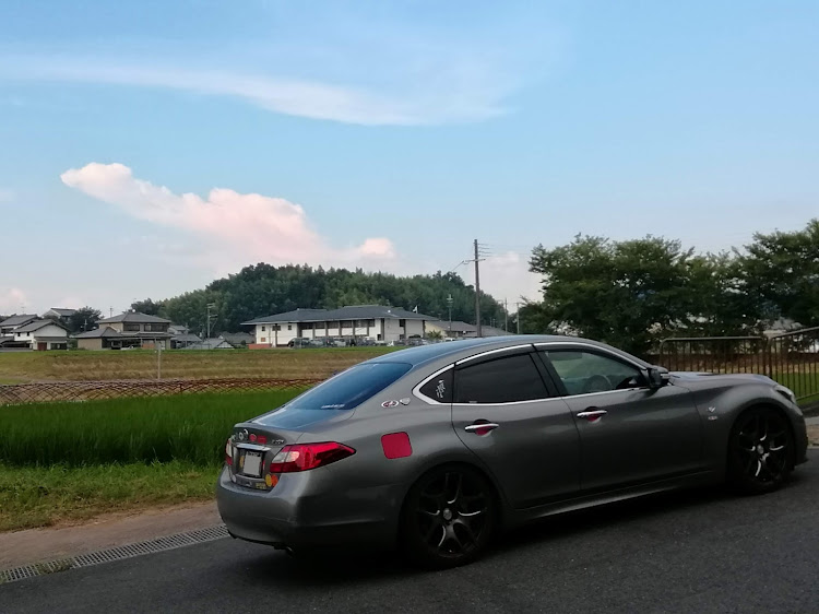 フーガの奈良県高市郡明日香村大字野口・雲☁️の形・亀？スッポン？アンギラス？・最後に玄武・ローガンに関するカスタム事例の投稿画像4枚目