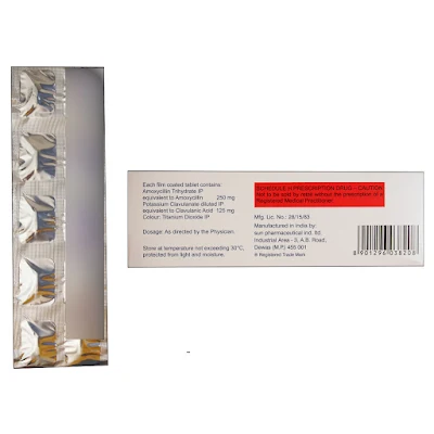 Mox CV 375 Mg Tablet 10's