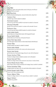 The Shelter Farms Garden Family Restaurant & Bar menu 2