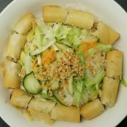 #40. Vermicelli with Spring Rolls