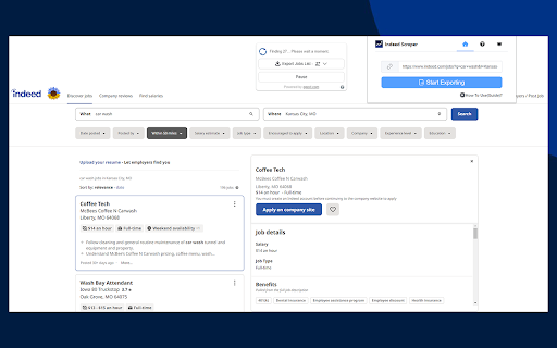 Indeed Job Scraper