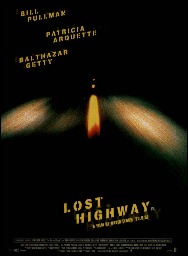 Affiche de Lost Highway de David Lynch