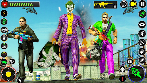 Screenshot Killer Clown Bank Robbery Game