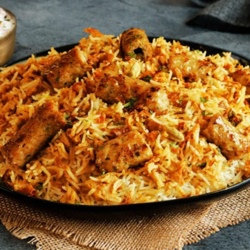 Hyderabadi Chicken Seekh Biryani