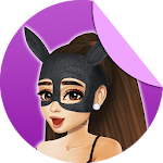 Cover Image of Скачать Ariana Grande Emoji Stickers for WhatsApp 1.0 APK