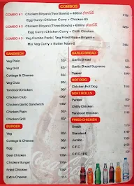 Red Cherry Bakers & Restaurant menu 2