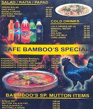 Cafe Bamboos Restaurant menu 6
