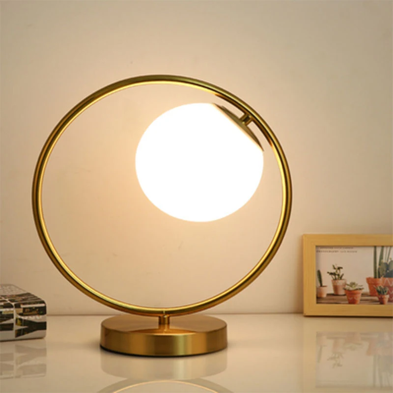 Decoratieve tafellamp met oogbescherming voor woonkamer en slaapkamer. Lezen in bed. Ideaal als nachtlamp.