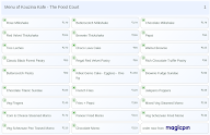 Kouzina Kafe - The Food Court menu 1