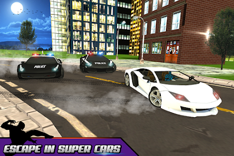 Super Panther Hero Bank Robbery: Crime City