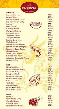 Rice Bowl menu 8