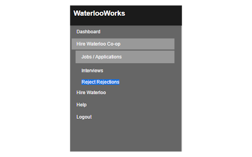 Waterloo Works: Reject Rejections