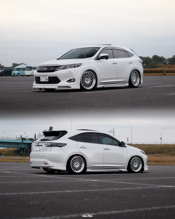 ハリアーの60ハリアー・ZSU60W・ハリアー乗りと繋がりたい・車高調整に関するカスタム事例の投稿画像1枚目