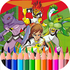 Super Hero Ben Coloring Book 1.0.1