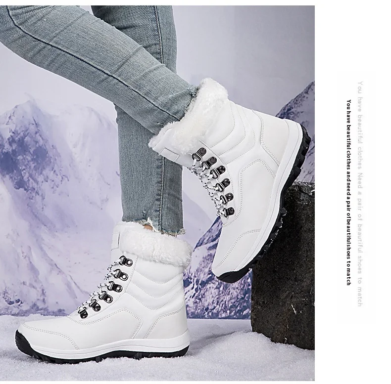 Title 6, Bottes de neige épaisses et chaudes pour sports...