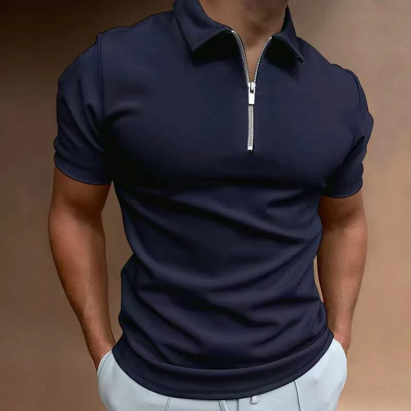 Yeni Erkek Günlük Kısa Kollu Dijital Baskılı POLO Tişört, Rahatlık ve Şıklık, Modern Tasarım, Günlük Kullanım ve Tarz Sahibi Erkekler için İdeal