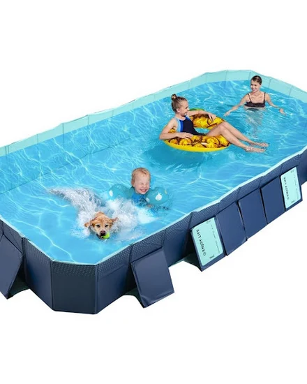 Non-Inflatable Kids' and Adults' Outdoor Swimming Pool - ... - 1