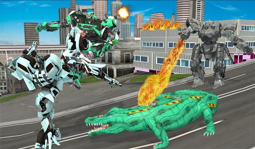 Wild Crocodile Robot Battle-Hungry Crocodile Robot