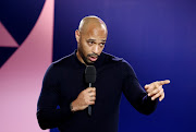 Former international and now France Under-23 coach Thierry Henry during the draw for the Paris 2024 Olympics men's football tournament at in Saint-Denis in Paris, France on Wednesday.
REUTERS/Stephanie Lecocq