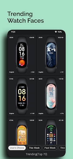 Mi Band 7 Watch Faces screenshot #2