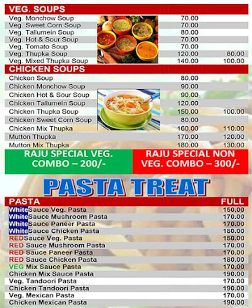 Fouji Sweets & Dhaba menu 