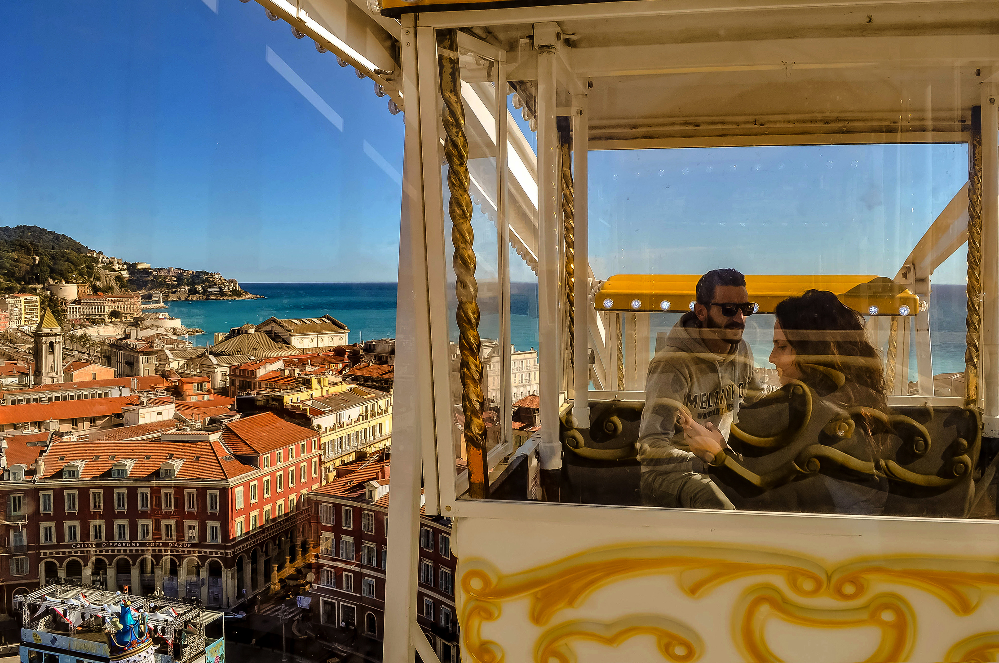 ruota panoramica, nizza di kaos