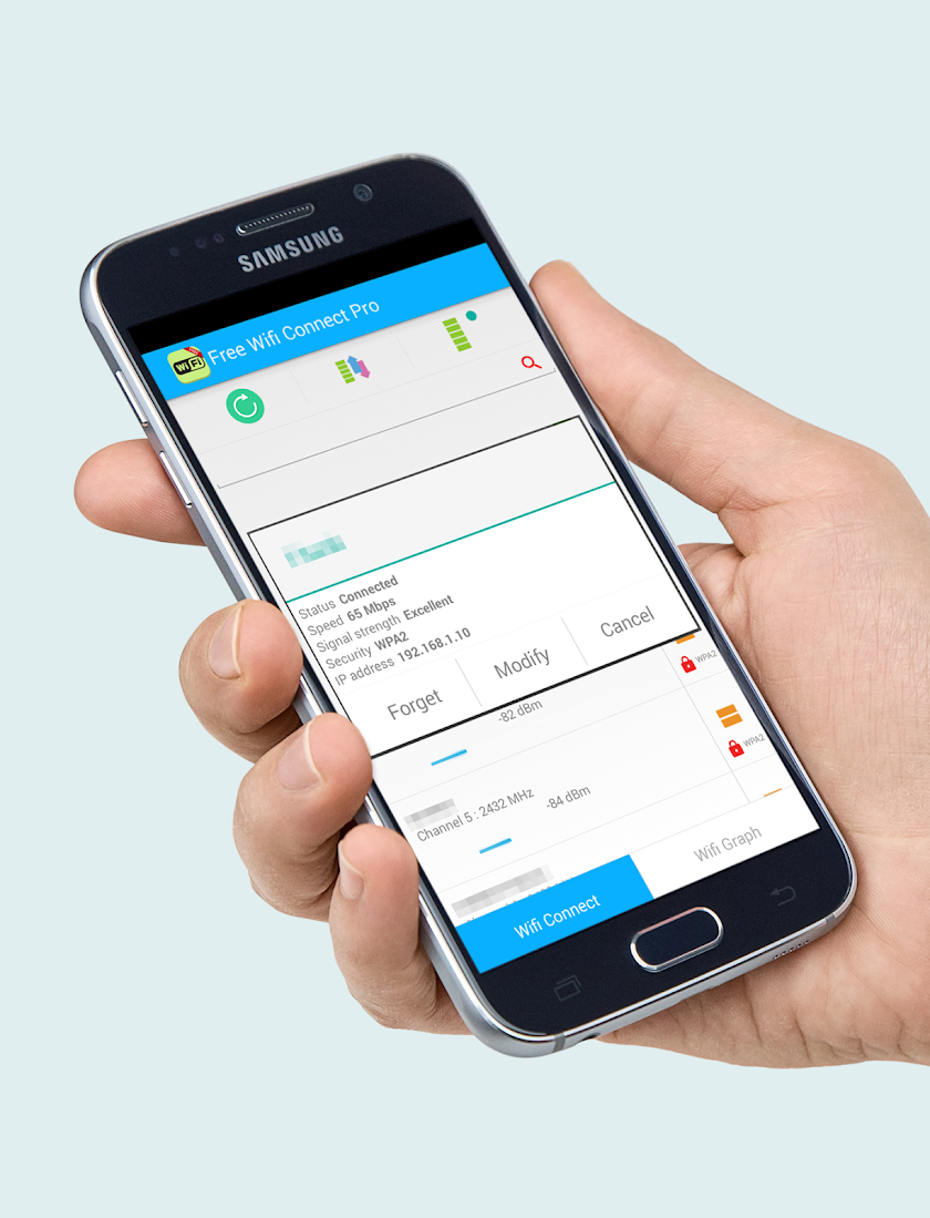 Free WiFi Search &amp; Connect Pro Screen 3