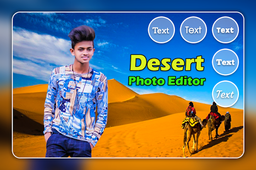 Desert Photo Editor - Desert Photo Frames 2020