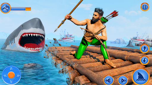 Screenshot A Shark Survival Games