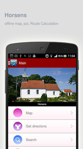 Horsens Map offline