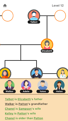 Screenshot Family Tree - Logic Game