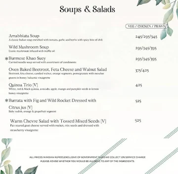 The Knot menu 