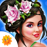 Cover Image of Скачать Fashion Doll Flower Girl Salon 1.0.2 APK