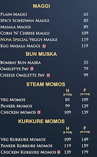 The Cafe Nova menu 4