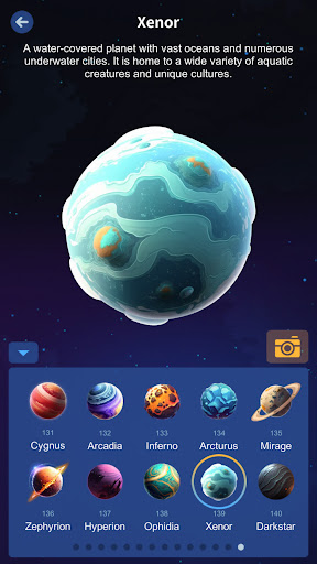 Screenshot Space Colonizers Idle Clicker