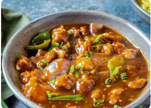 Chilli Soya Chaap Gravy