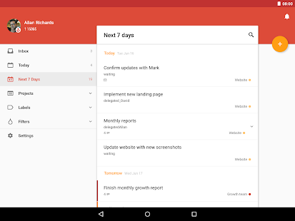   Todoist: To-Do List, Task List- screenshot thumbnail   