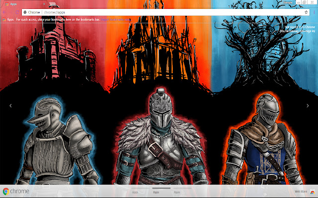 Dark Souls 1366x768 chrome extension