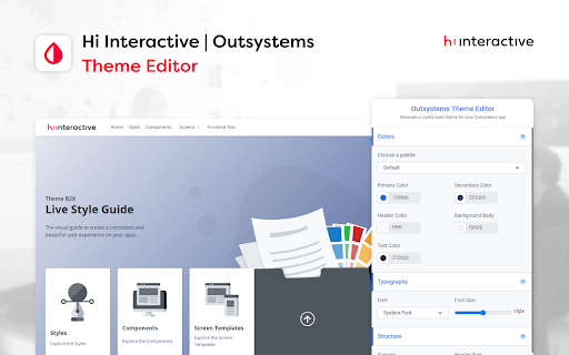 Outsystems Theme Editor