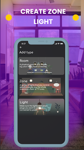 Screenshot Hue Light App Led Control