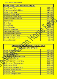 Hotel Lunch Box menu 3