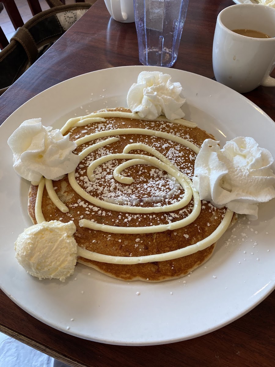 Gluten-Free Pancakes at Nudy's Cafe