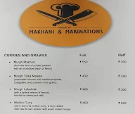 House of Makhani & Marinations (HOMM) menu 1