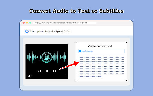 Transcription - Transcribe Speech To Text