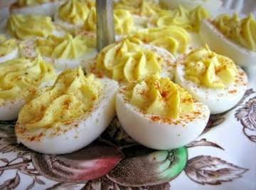 Deviled Eggs with a Zing