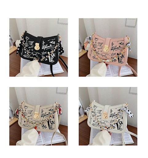Title 2, Graffiti Chain Shoulder Bag