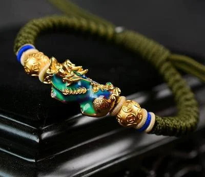 Dragon Knoop kleurenarmband