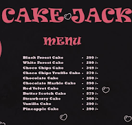 Cake Jack menu 1