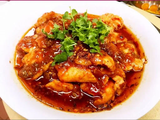 Fish In Schezwan Sauce